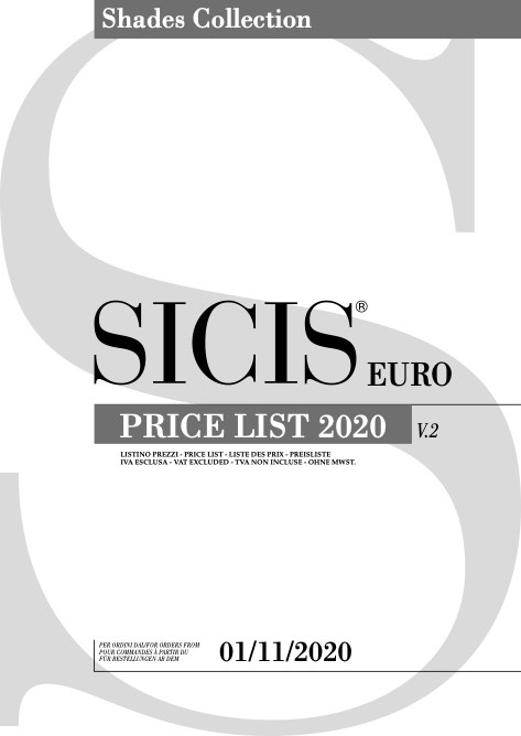 Sicis - Price list Volume 2
