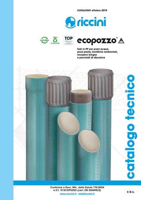Riccini - Catalogue ECOPOZZO