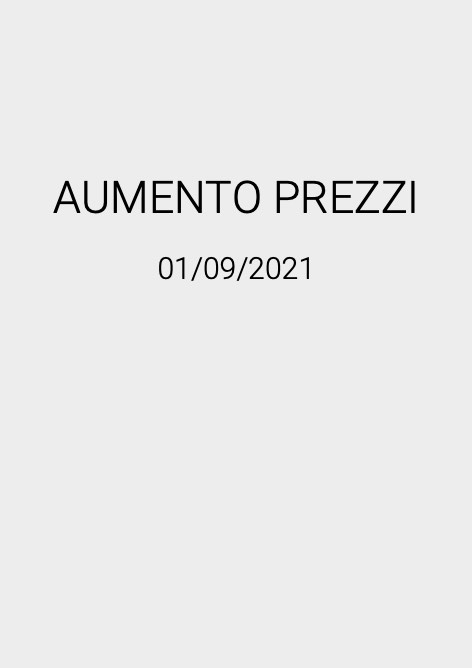 Comap - Прайс-лист Aumento Prezzi
