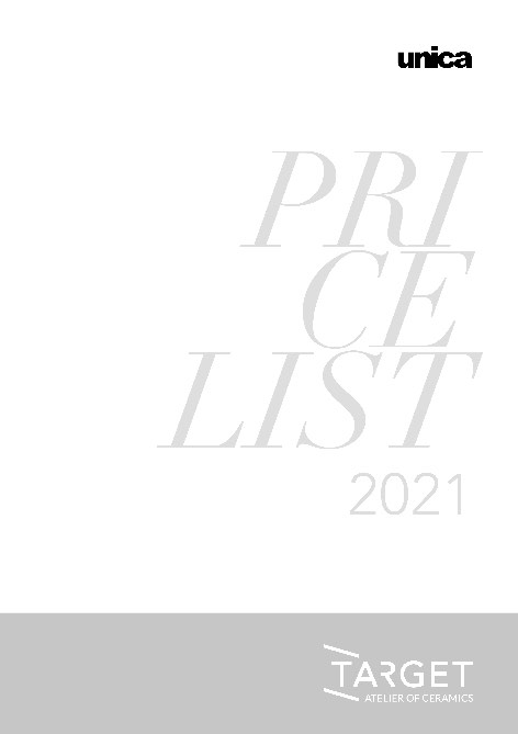 Unica Ceramiche - Price list 2021
