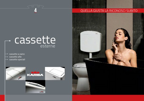 Kariba - Catalogue CASSETTE ESTERNE