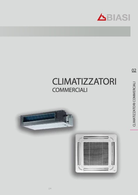 Biasi - Katalog Climatizzatori commerciali