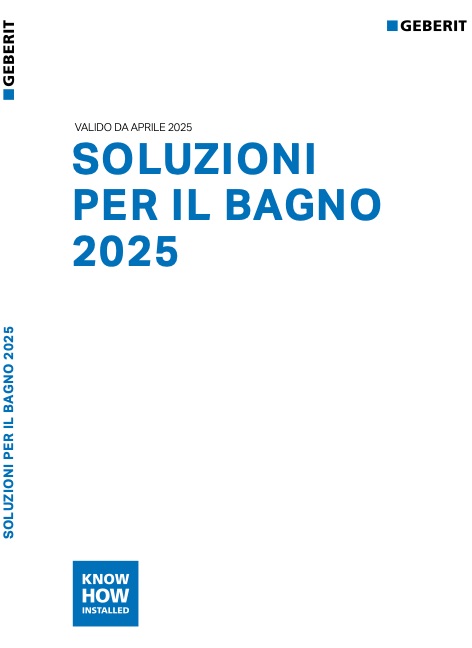 Geberit - Listino prezzi Soluzioni per il bagno