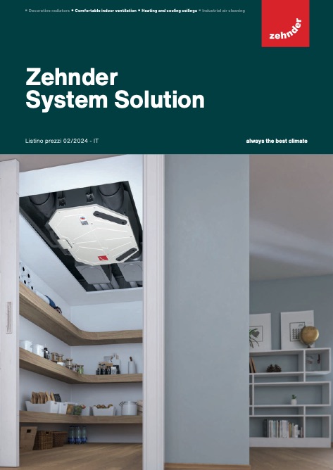 Zehnder Systems - Прайс-лист 02/2024