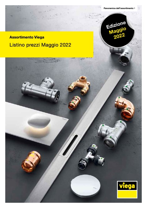 Viega - Price list Maggio 2022