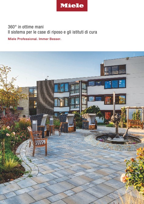 Miele - Catalogo Il sistema per le case di riposo e gli istituti di cura