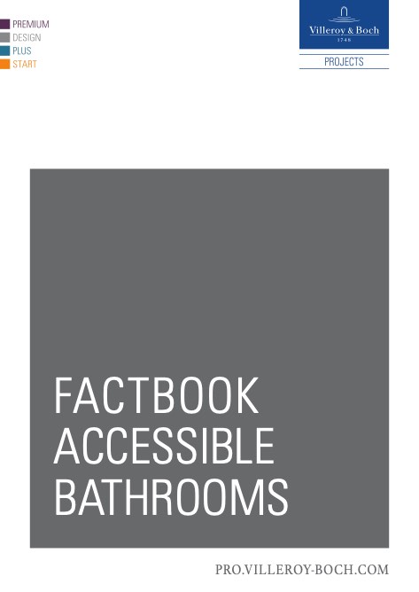 Villeroy&Boch - Catalogue Accessible Bathrooms