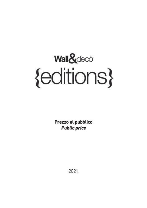 Wall&Decò - Listino prezzi Editions