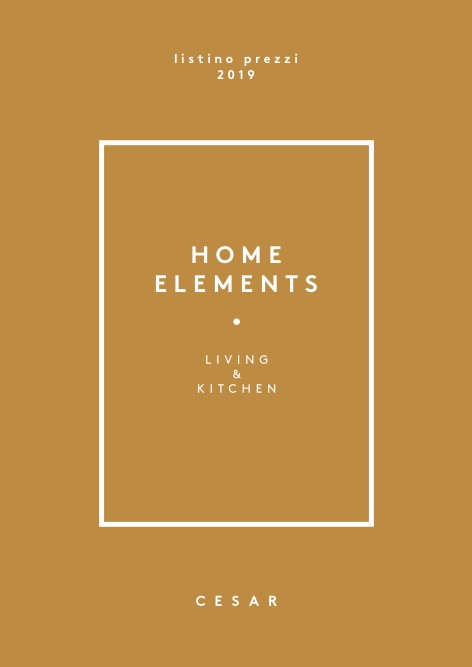 Cesar - Прайс-лист Home Elements