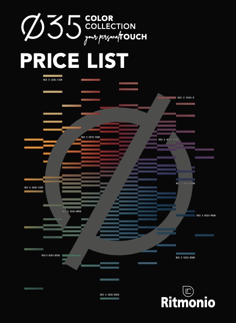 Ritmonio - Price list Color Collection