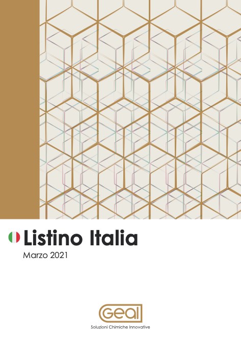 Geal - Listino prezzi Marzo 21