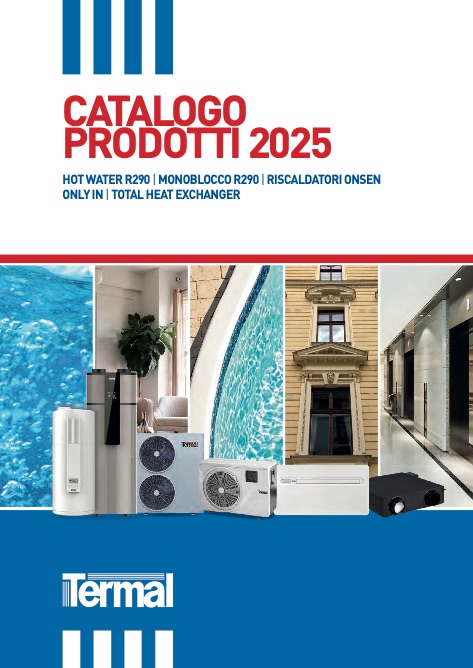 Mitsubishi Heavy Industries - Catalogo Hot water R290 | Monoblocco R290 | Riscaldatori Onsen | Only in | Total heat exchanger