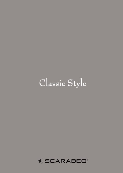 Scarabeo - Catalogo Classic Style