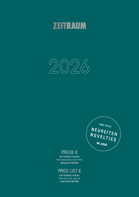 Zeitraum - Listino prezzi Giugno 2026