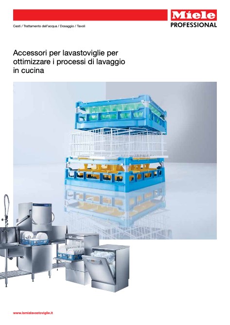 Miele - Catalogo Accessori lavastoviglie