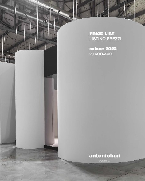 Antonio Lupi - Price list Salone 2022