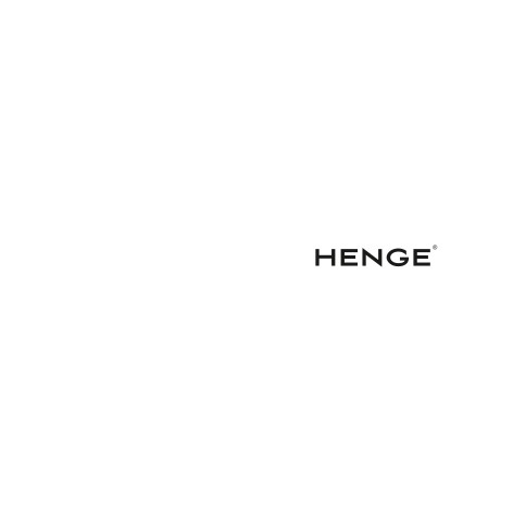 Henge - Price list 2016