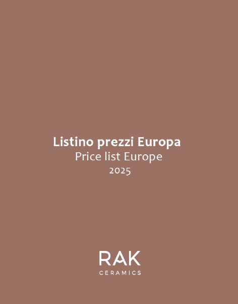 Rak Ceramics - Listino prezzi 2025