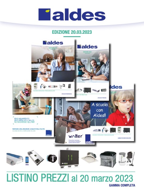 Aldes - Listino prezzi 20 Marzo 2023