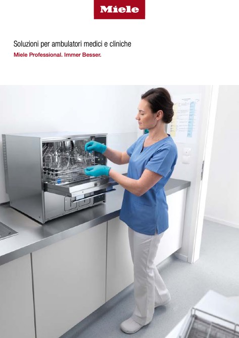 Miele - Catalogo Soluzioni per ambulatori medici e cliniche