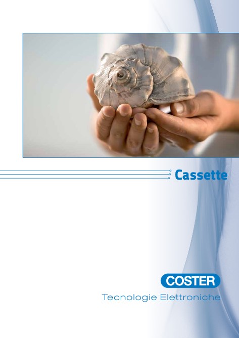 Coster - Katalog CASSETTE