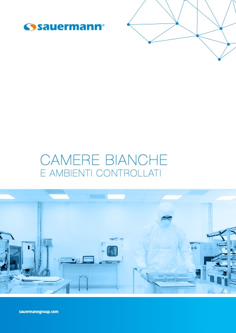 Sauermann - Catalogo Camere Bianche e ambienti controllati