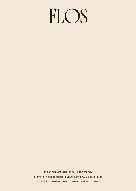 Flos - Listino prezzi Decorative - July 2026