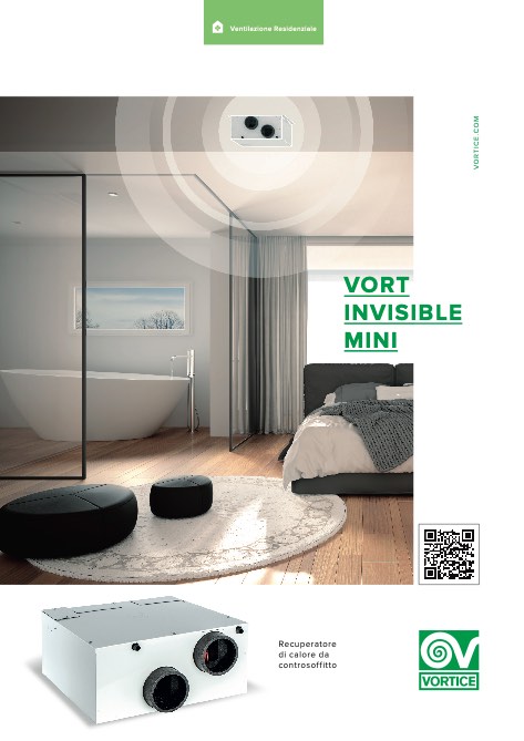 Vortice - Каталог Serie VORT INVISIBLE MINI