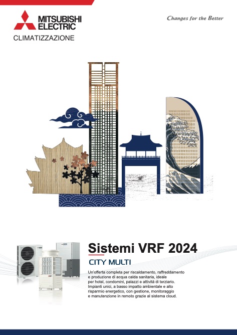 Mitsubishi Electric - Catalogo Sistemi VRF 2024