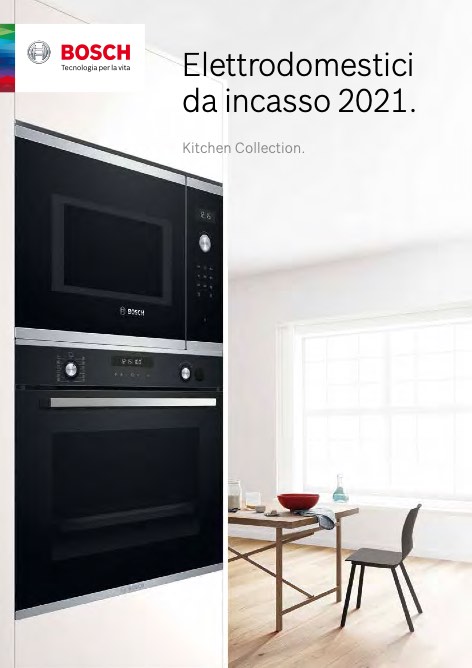 Bosch (Elettrodomestici) - Catalogo Kitchen Collection 2021