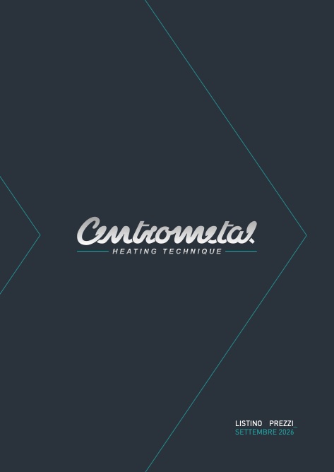 Centrometal - 价目表 Settembre 2026