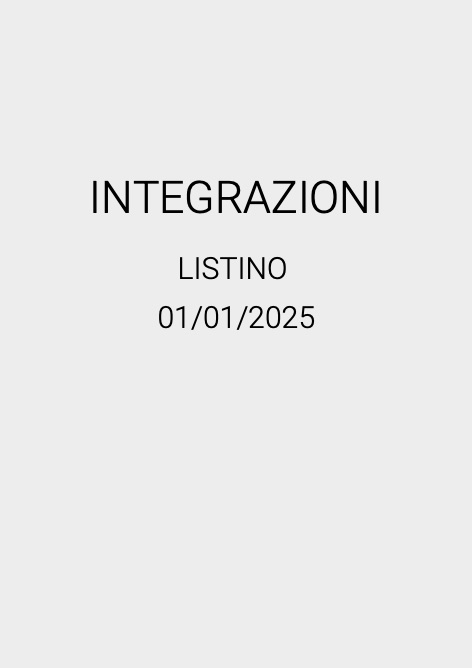 Florim Luxury - Listino prezzi INTEGRAZIONI