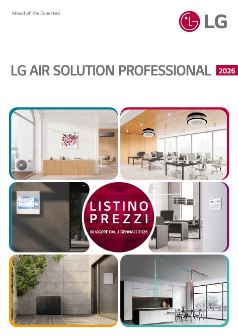 Lg Electronics - Listino prezzi Air Solution Professional 2026