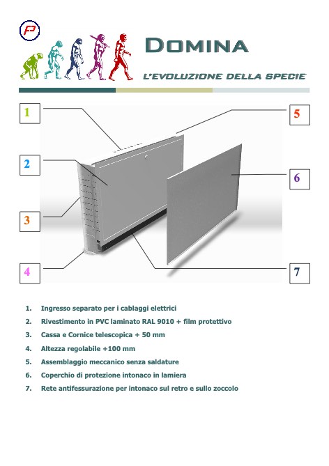 Preziosa Francesco - Listino prezzi Armadi per collettori DOMINA