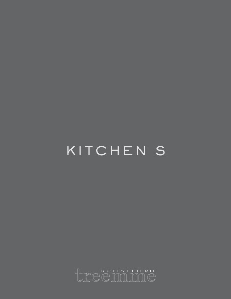 Rubinetterie Treemme - Catalogo Kitchen S