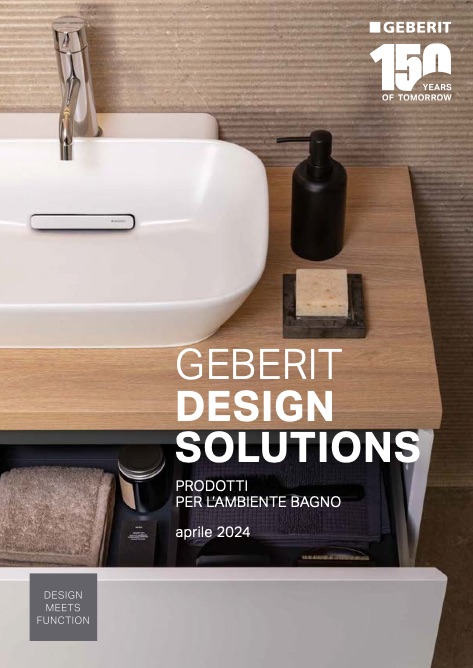 Geberit - Прайс-лист Design Solutions 2024