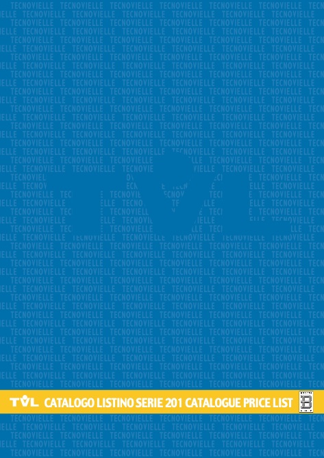 Tecnovielle - Preisliste SERIE-201