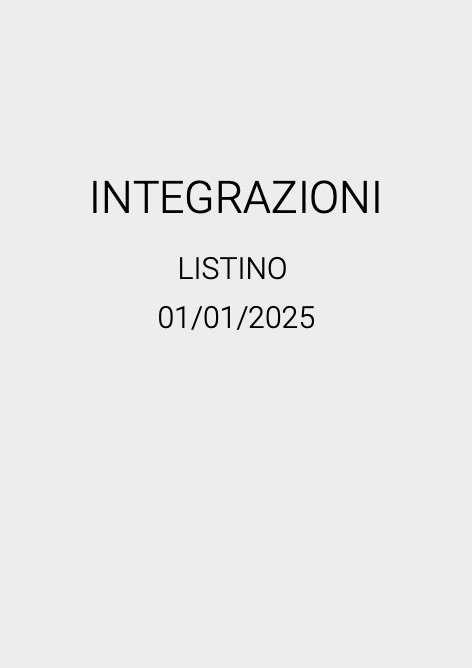 Florim Creative - Listino prezzi INTEGRAZIONI