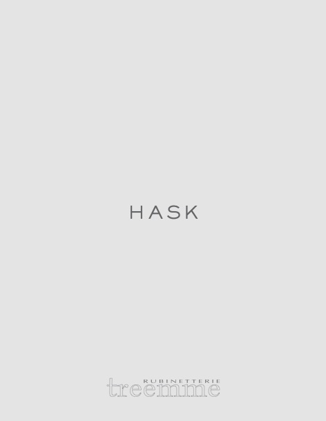 Rubinetterie Treemme - Katalog Hask