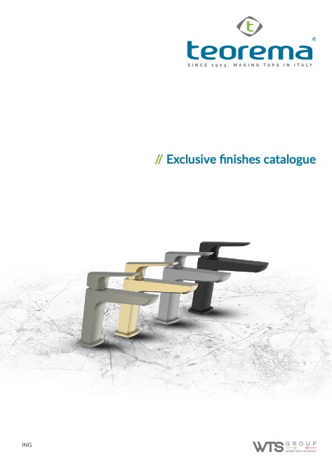 Teorema - Catalogo FINITURE