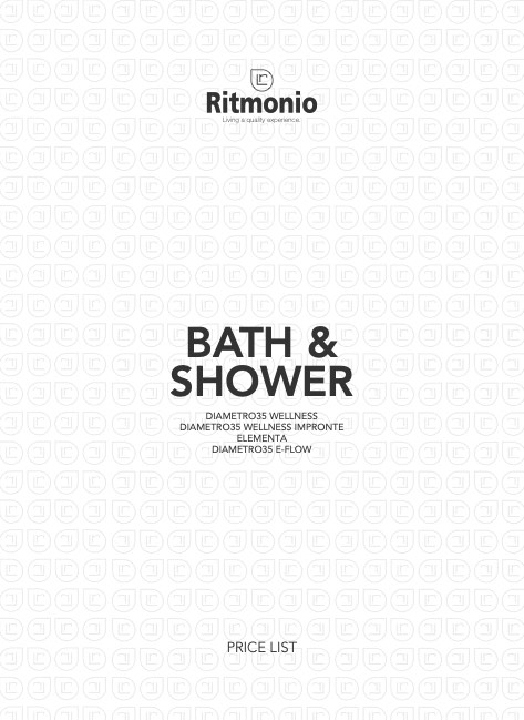 Ritmonio - Price list Novità 2022 | Bath & Shower