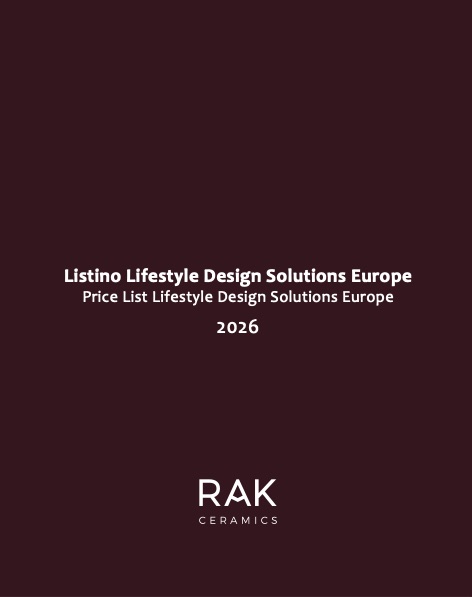 Rak Ceramics - Liste de prix Design Professional Solutions