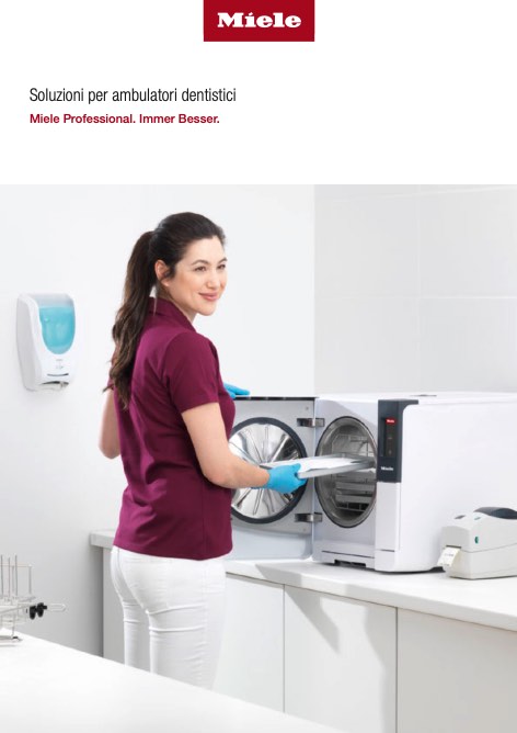Miele - Catalogue Soluzioni per ambulatori dentistici