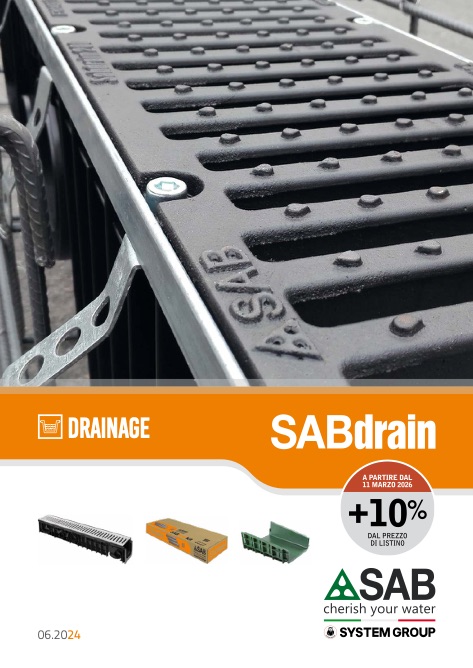 Sab - Preisliste SABDRAIN