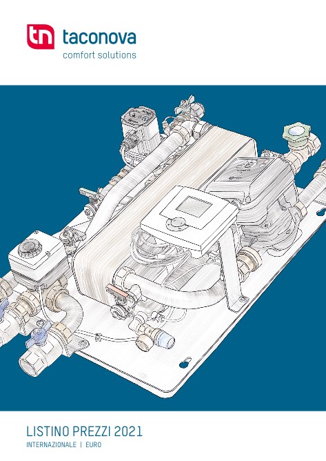 Taconova - Listino prezzi 2021