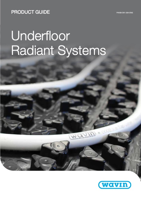 Wavin - Каталог Underfloor Radiant Systems