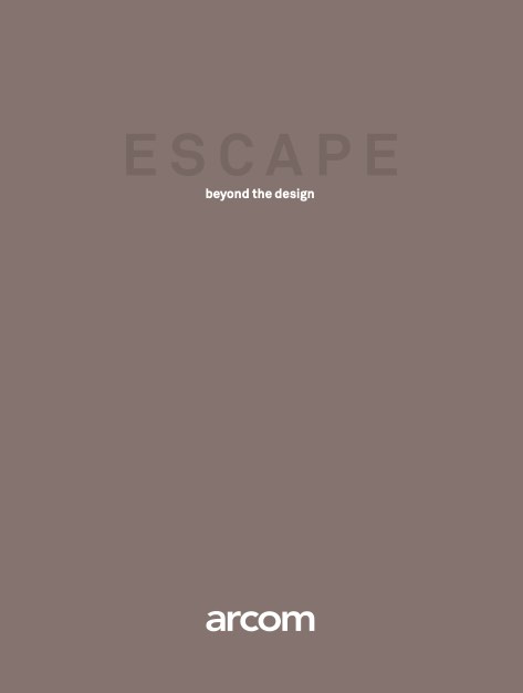 Arcom - Catalogue Escape