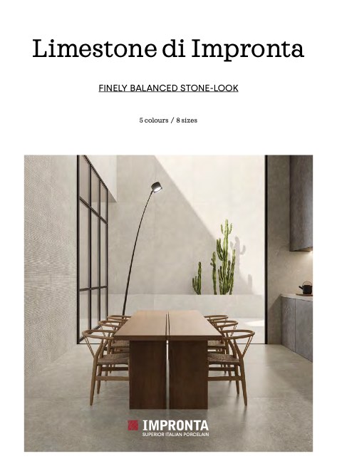 Impronta - Catalogo LIMESTONE