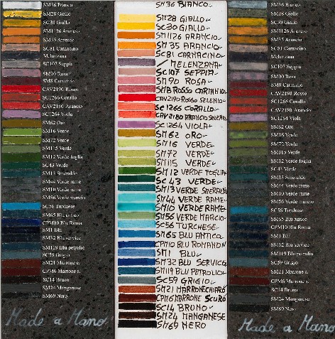 Made a Mano - Catalogo Cartella Colori "Komon Natura"