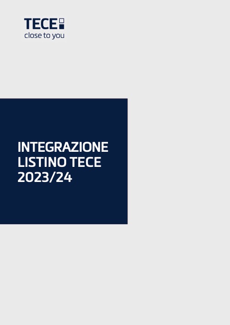 Tece - Preisliste Integrazione 2023/24